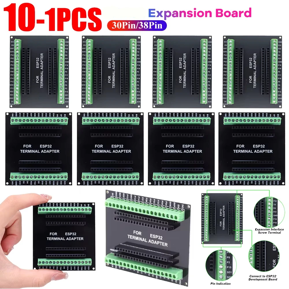รูปสินค้า โมดูลขยาย GPIO สำหรับ ESP32 WiFi Bluetooth