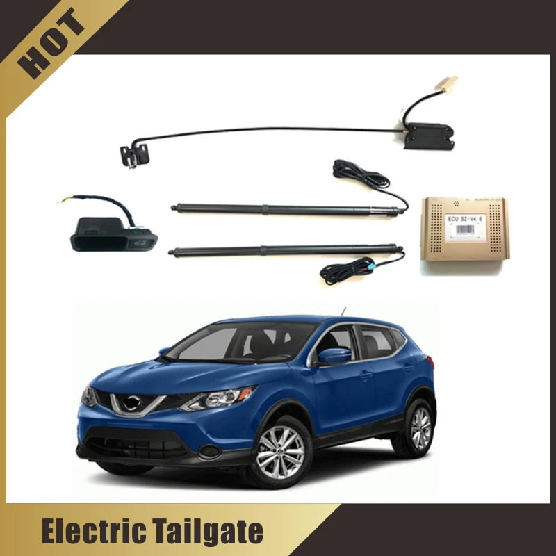 

Electric Tailgate Refitted For Nissan Qashqai 2016 2017 - 2021 Auto Power Liftgate Tail Gate Door Supports Shocks Tailgate Boot