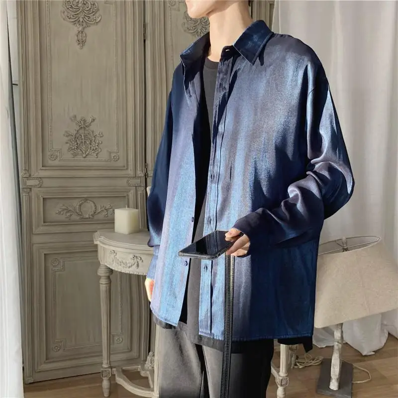 2023 spring autumn new in women s suit chic elegant casual sports coat women s fashion slim jacket for women blazers 2023 New Korean Fashion Autumn Sports Chic Shirt Men Vintage Harajuku Dimensional Cut Solid Color Artsy Fashion Style Clothes