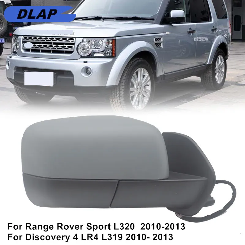 Discovery 3 LR3 Mirror Covers Matt Black Wing Mirror Covers For Land Rover  Freelander 2, Discovery 3/LR3 & Sport Land Rover Rear View Mirror 外部ミラー For Range For Rover For Discovery 3 For Freelander 2 2 For P