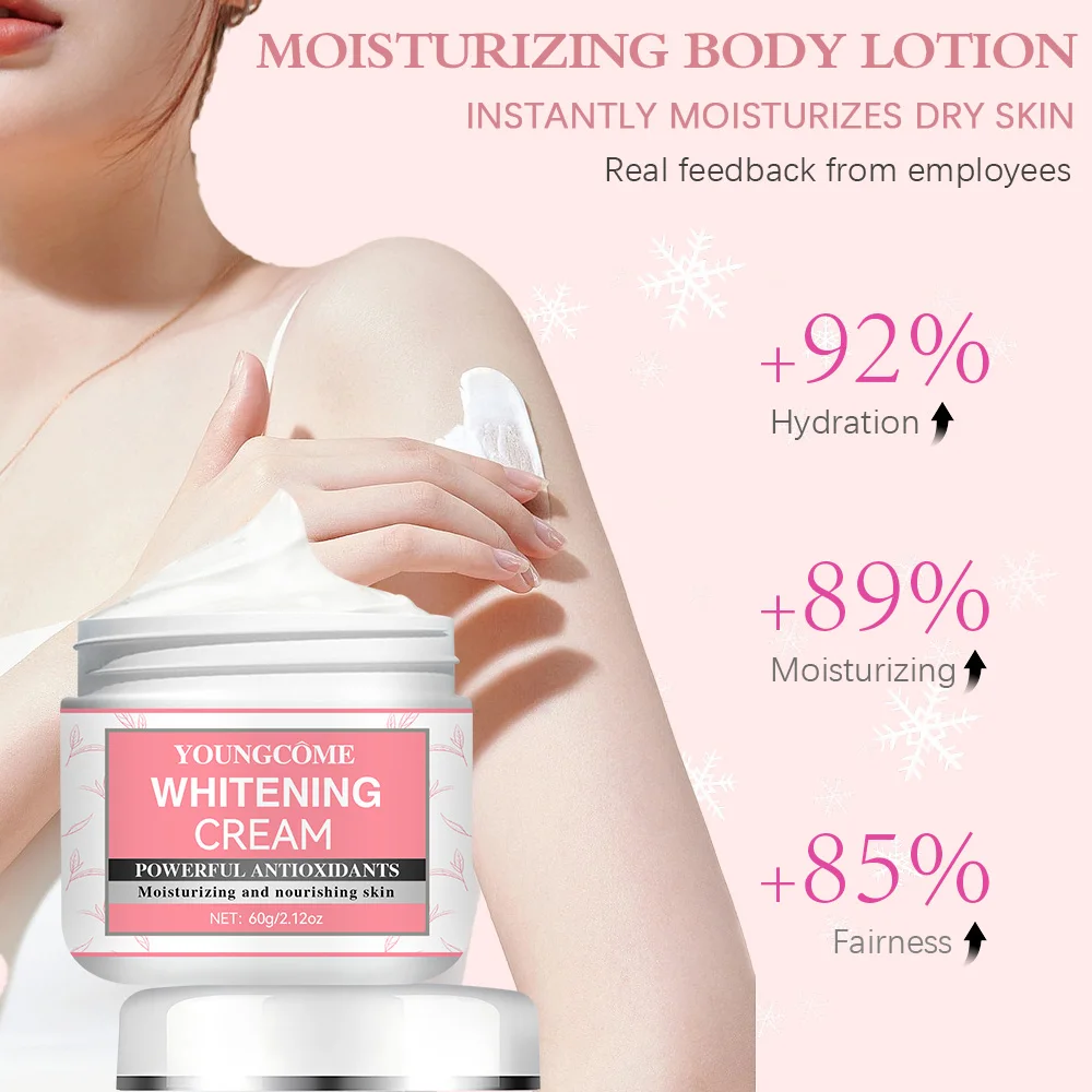 Body Whitening Cream Is Suitable for Dark Skin Armpits and The Body To Lighten Melanin Enhance Skin Texture Moisturize The Skin 2