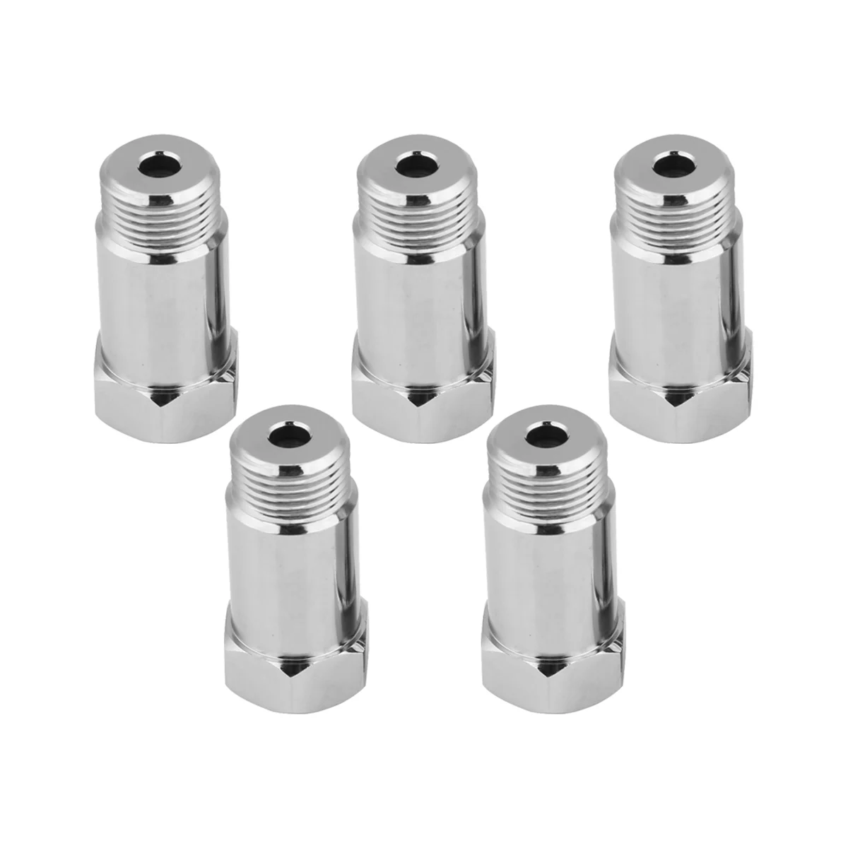 

5Pcs O2 Sensor Spacer Adapter Extender Extension Straight 45mm M18X1.5 Extension Spacer Extender Car Parts