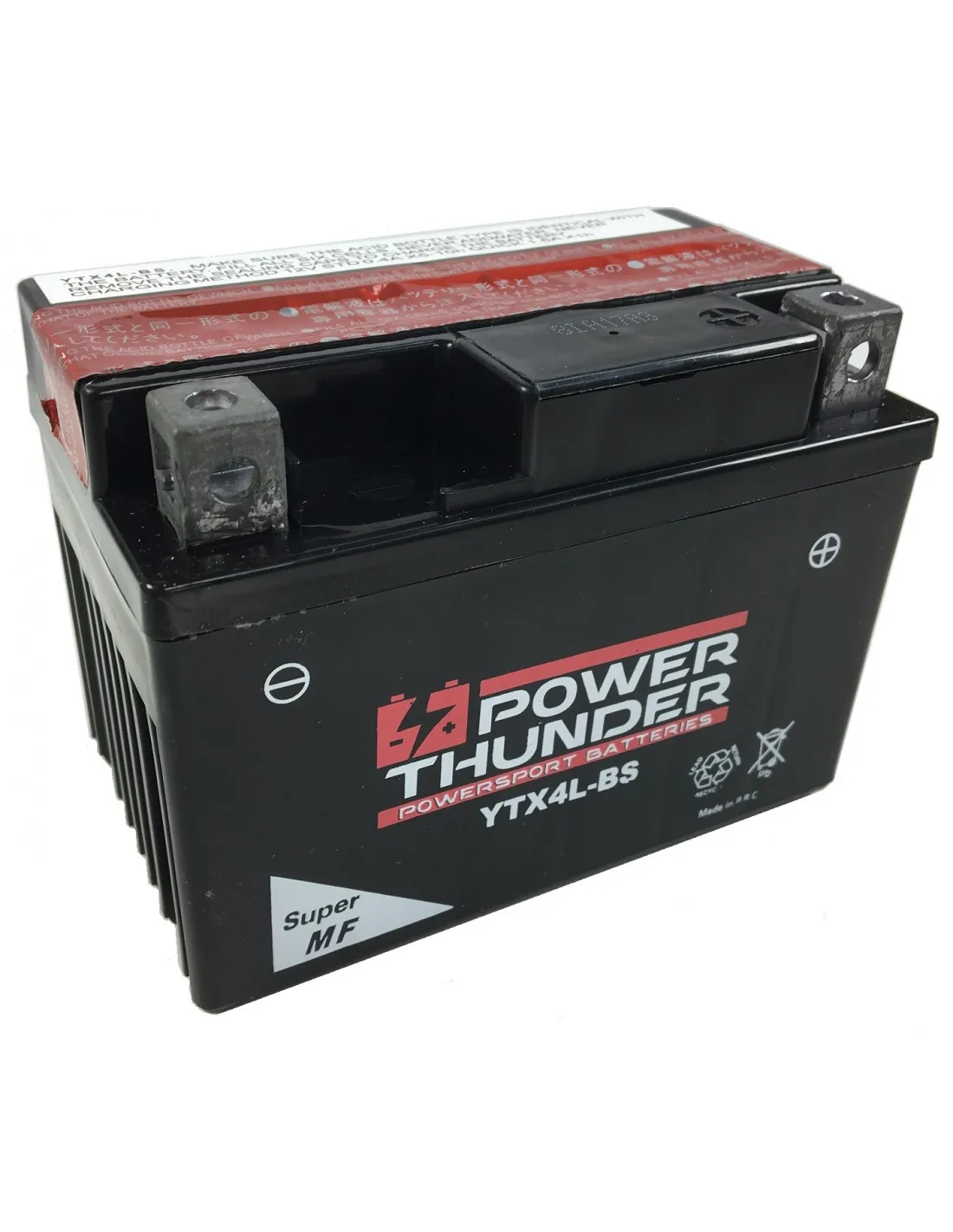 Power Thunder Battery Batterie Ytx4L-Bs Power Thunder