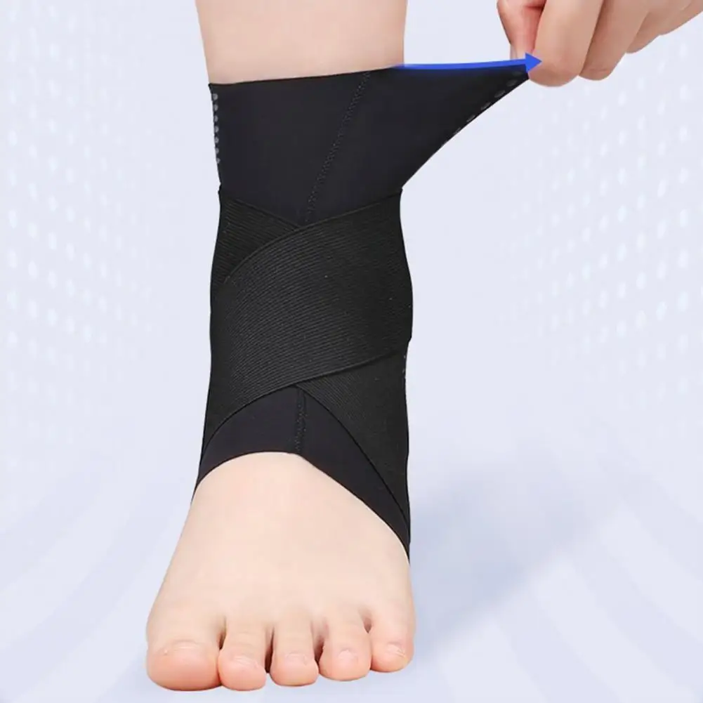 Fitness Ankle Straps Ankle Straps Ankle Support Ankle Support Brace Sports Ankle Support High Elastic Ankle Brace Sleeve for Sports Sweat Absorption Compression Strap Belt Breathable