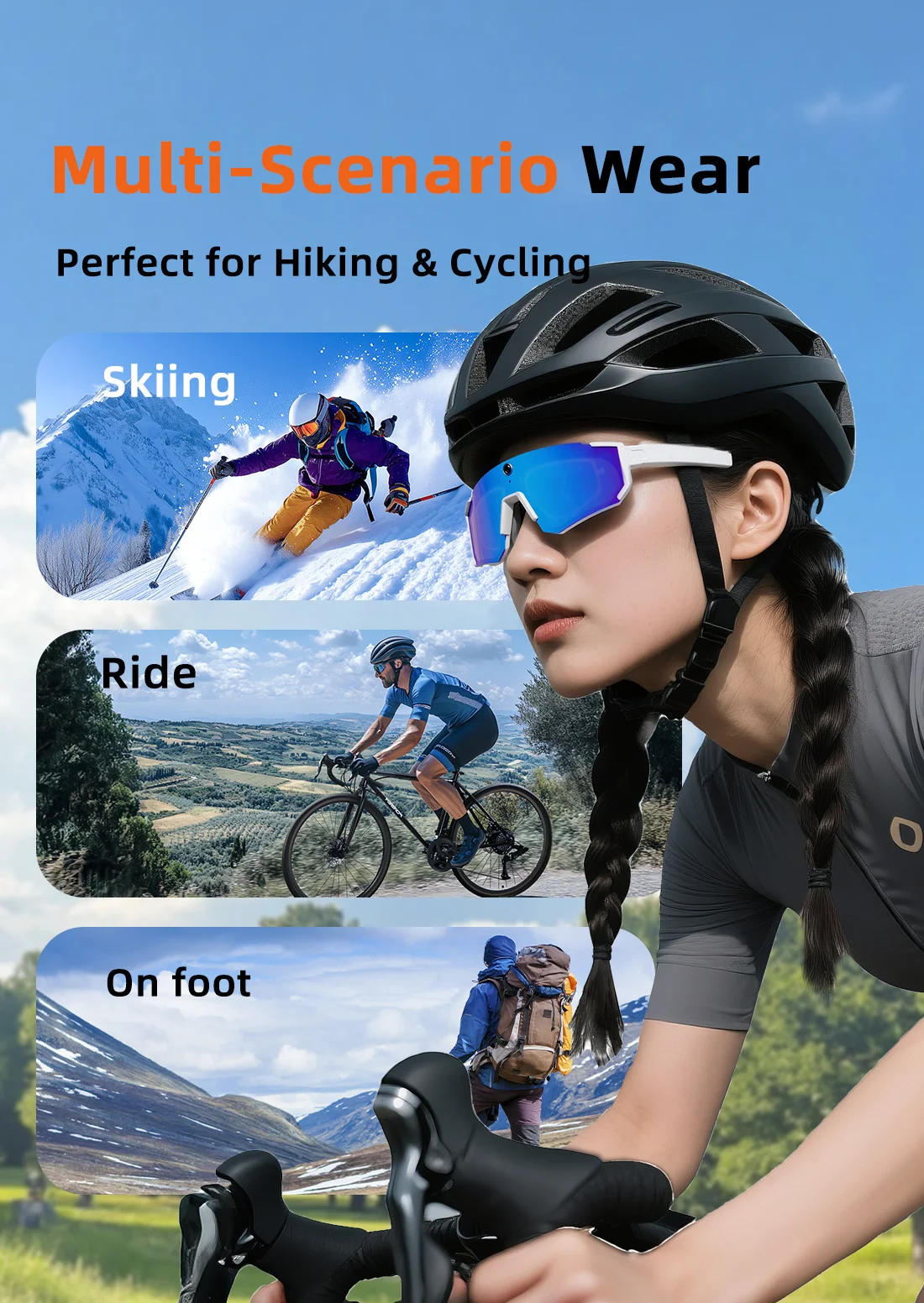 Smart Sunglasses With Hd Video Camera And Ai Dialogue Translation_voghion.com