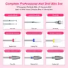 10pcs Professional Tungsten Carbide Acrylic Nail File Bits Nail Art Tools For Electric Manicure Machine Home Salon Use 4