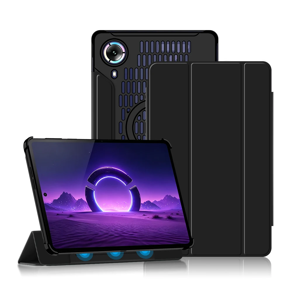 Enhanced Product Title: Premium PU Leather Magnetic Detachable Tablet Protective Case