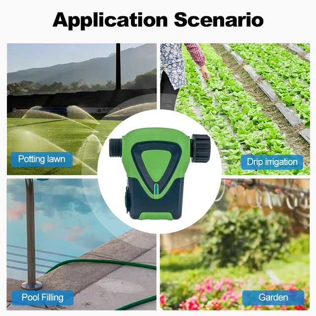Tuya Zigbee Smart Sprinkler Timer Garden Automatic Irrigation System Can Programmer Watering Timer Remote Control Alexa Google 6