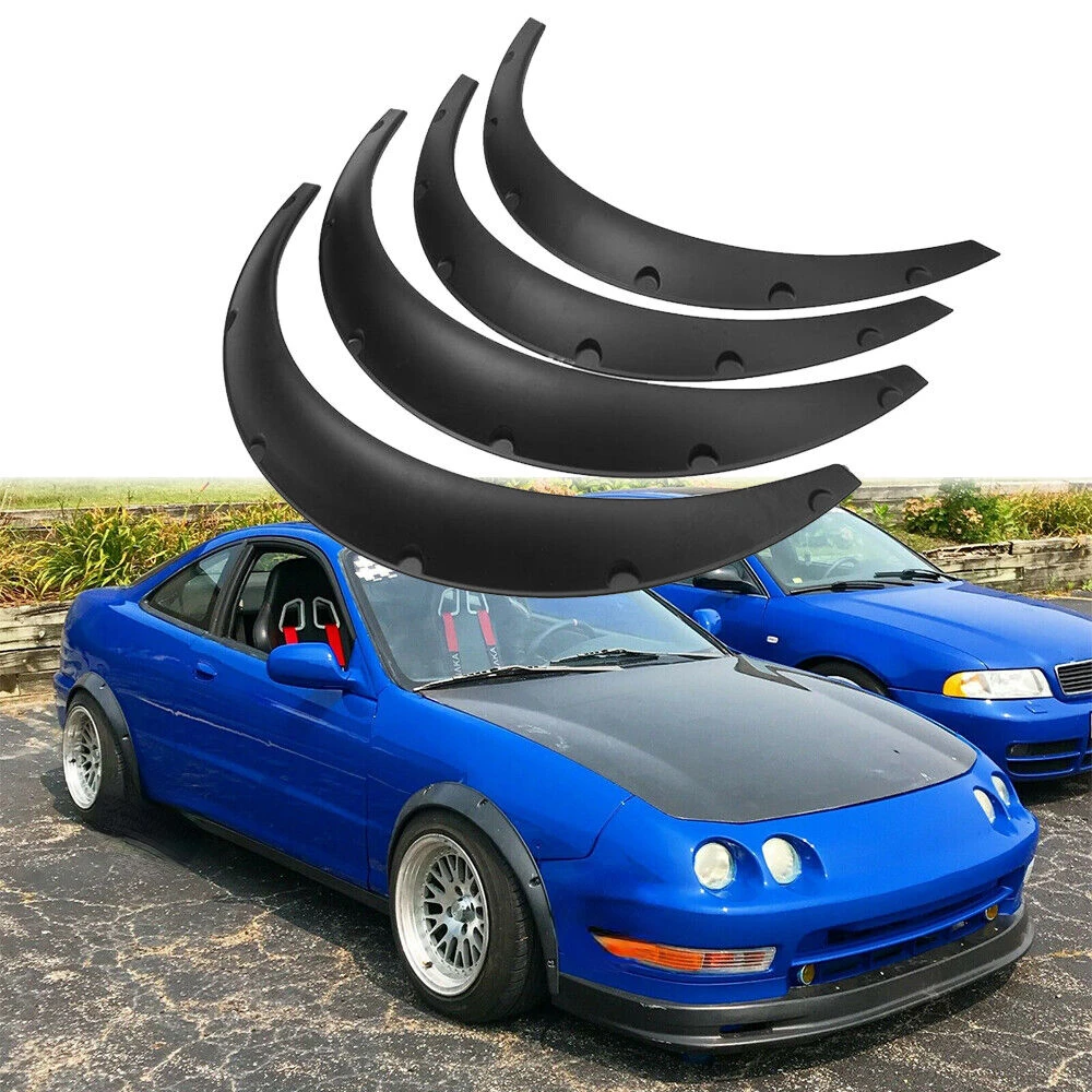 

LAICY ДЛЯ Acura Integra RSX 1990-2006, автомобильный колесный свод крыла, отражатели, брызговик, грязь, фотобрызги, Экстра Широкий