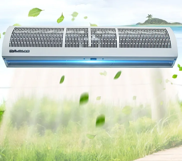 Hot sell Anti insect odor dust smoke germ Refreshing Cool Air Curtain For Door Ventilation Creates Efficient Cold Air Barrier