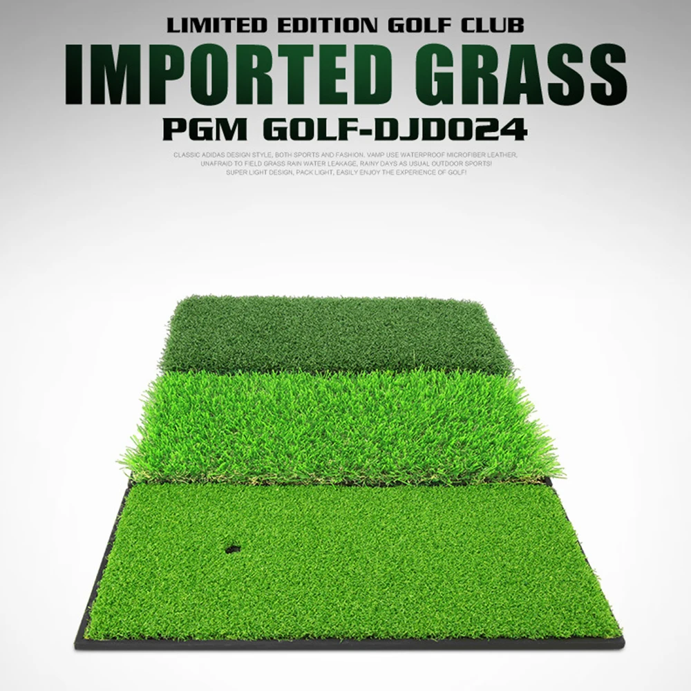 

Складной портативный коврик для гольфа PGM 3-в-1, резиновый Тройник с отверстиями для гольфа, тренировочные принадлежности для дома и улицы, коврик для игры в гольф, 골프프품 품