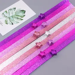 Origami Lucky Star Paper Strips for DIY Crafts and Arts - 540 Sheets (22)