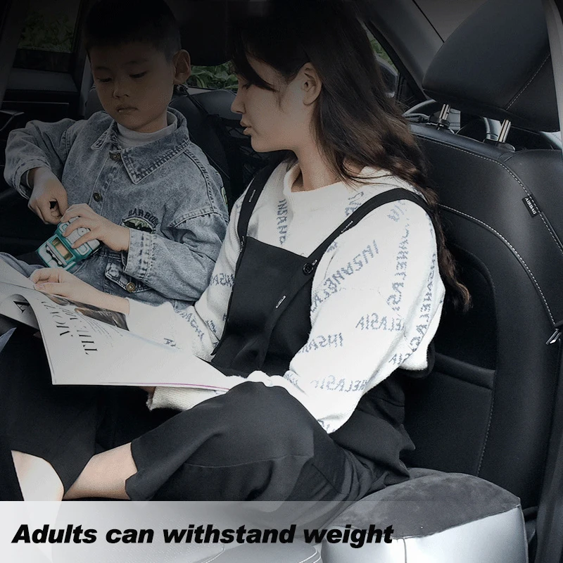 Car Travel Inflatable Mattress Back Seat Sleeping Gap Pad Mattress Air Cushion Portable Rear Part Seat Bed Camping Accessories inflatable air bed car sleeping mattress inflatable camping mattress camping mattress