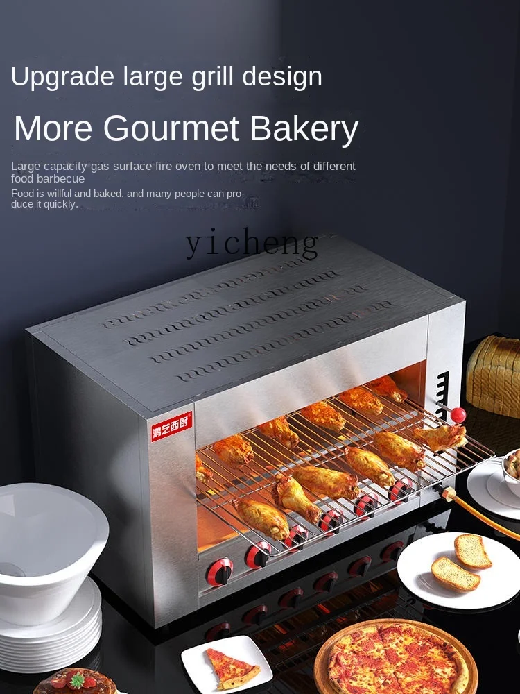 XL Commercial Gas Drying Oven Infrared West Lifting Oven Gas Surface Fire Oven 2