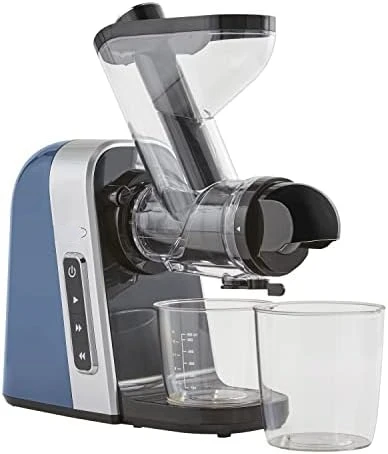 

Medical Medium Cold Press Juicer Machine, Vegetable and Fruit Juice Extractor, Triple-Stage Slow Masticating Juicer, 200 W, Gray