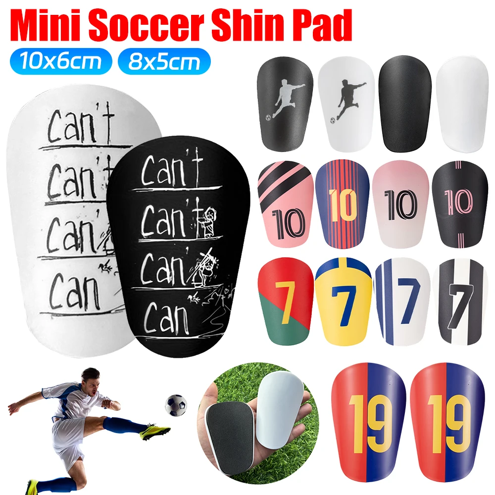 1Pairs Shin Pads Wear-resistant Shock Absorbing Mini Soccer Leg Protector