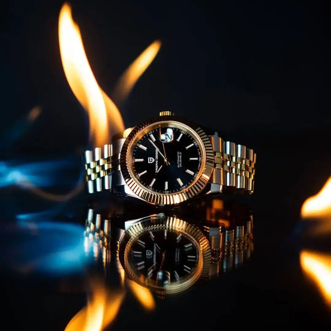 Mechanical Watch Business Watch Link New PAGANI DESIGN PD-1645 V3 Men Mechanical Watches Business Sapphire Glass Automatic Watch 10bar Waterproof Watch for Men