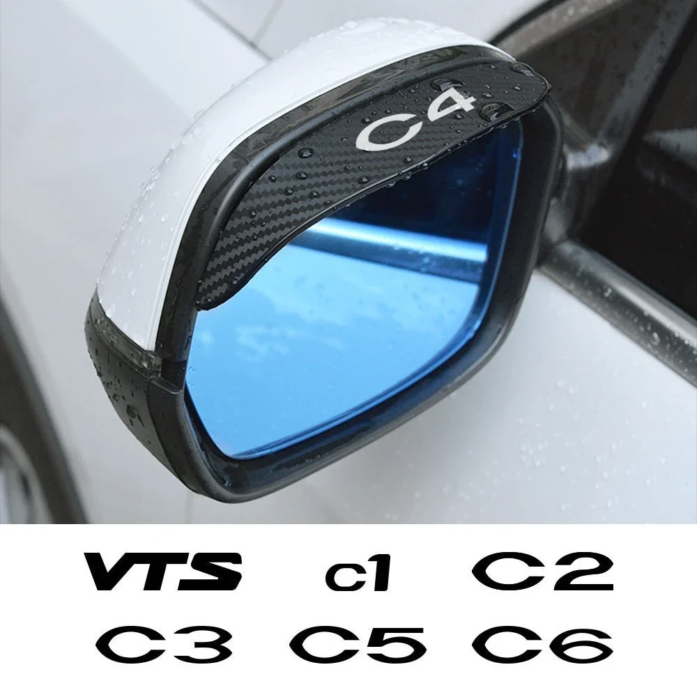 Rearview Mirror Rain Guard Car Rain Eyebrow Auto Accessories For Citroen C4 C3 C5 Aircross C1 C CROSSER Berlingo C Elysee C6 C2 Picasso Jumpy VTS C8 rearview mirror rain eyebrow,rearview mirror rain guard