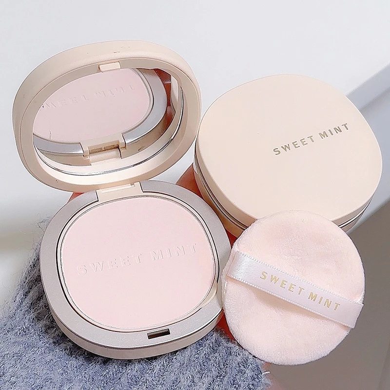 Setting Powder Matte Cushion Compact Waterproof Lasting Oil Control Natural Face Loose Translucent