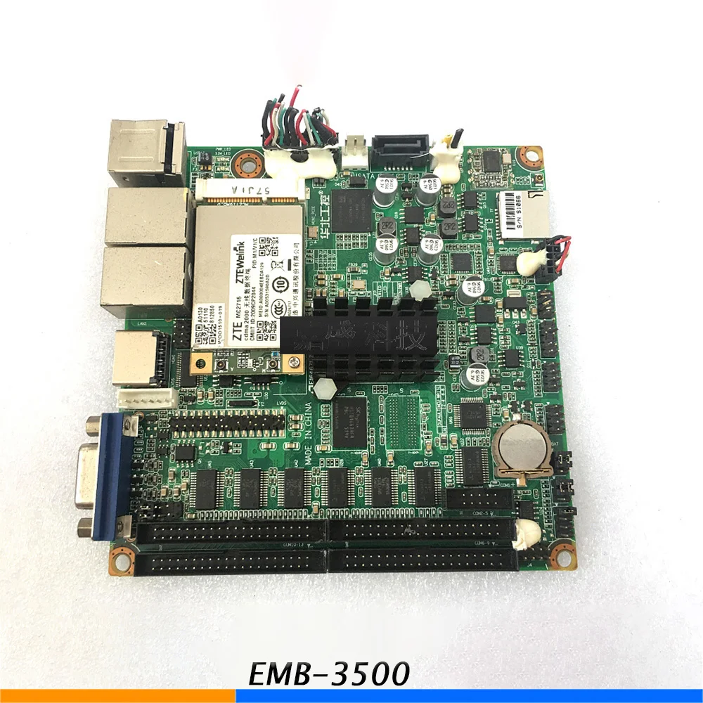 

Industrial Motherboard EMB-3500 VER:2.1 Matching Screen LD430EUE FH B1