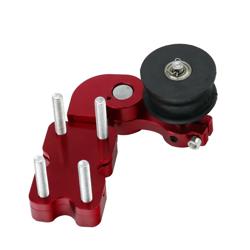 LMoDri Motorcycle CNC Modification Solid Color Chain Tensioner Aluminum Alloy Chain Automatic Adjuster Tensioners