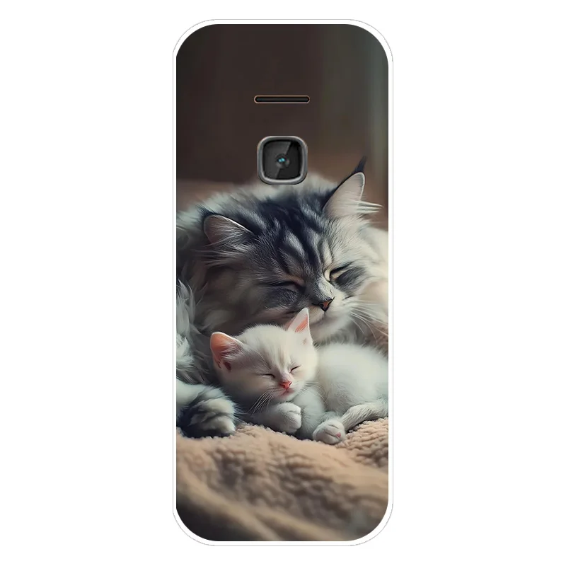 Fashion Soft Clear Silicone Protective Phone Case - Full Coverage Shell