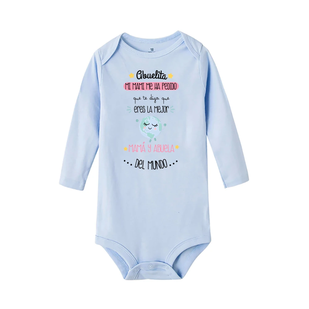 You Are The Best Mother and Grandmother Print Baby Romper Short Sleeve Bodysuit Casual Girl Boy Jumpsuit Mothers Day Best Gift 4
