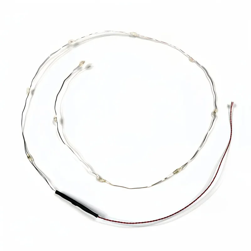DIY 액세서리 1개 0.8mm 핀 다양한 색상 변환 조명 줄 장난감 블록 모델 DIY용