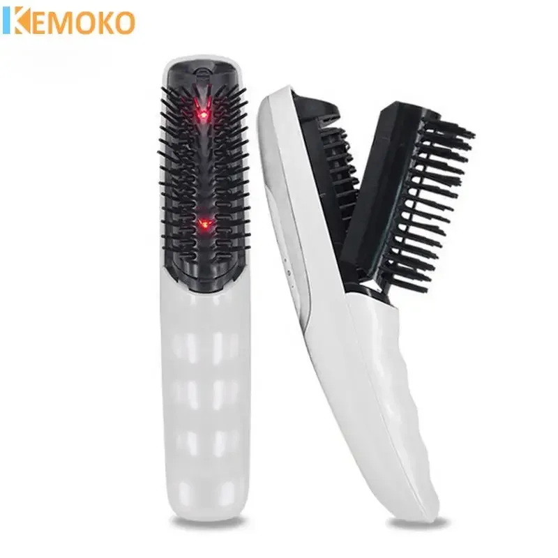 2IN1 Electric Hair Straightening Comb Cordless Magnetic Head Body Massager Relieve Fatigue Body Massage Comb Brush Head Relieve car head up display digital speedometer display driving mileage compass angle overspeed alarm and fatigue driving alarm