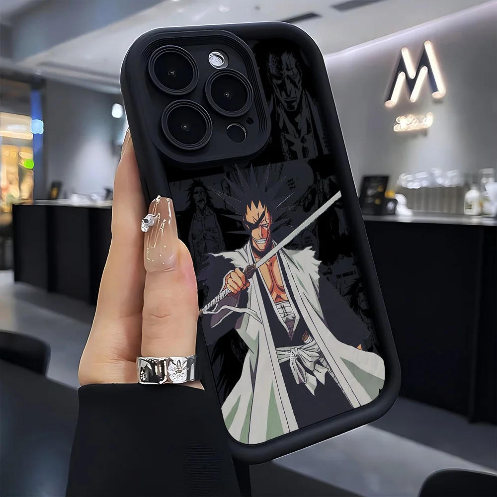 Stylish Anime Ichigo B-Bleach Soft TPU Phone Case Cover
