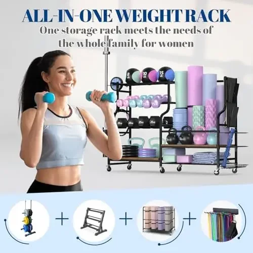 Ultimate Home Gym Storage Rack 2