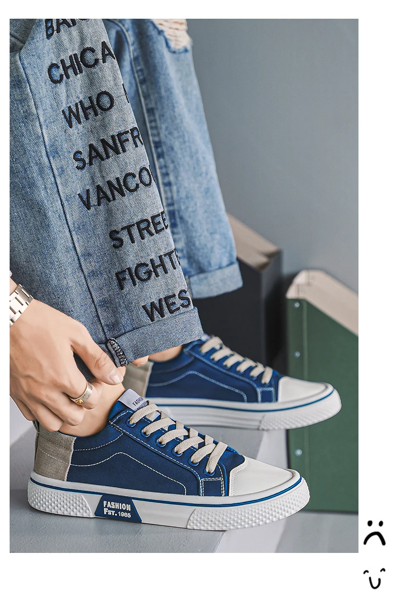 Men's Casual Canvas Shoes Detail 7