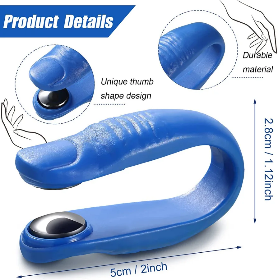 Tiger Punkt Daumen Massage clip Akupressur Punkt Massage gerät Meridian Massage clip – Detail 1