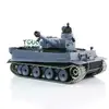 Outdoor Toys Heng Long 1/16 Scale 7.0 Upgraded Version German Tiger I RTR RC Tank 3818 Metal Tracks Radio Smoke  Model Gift 4