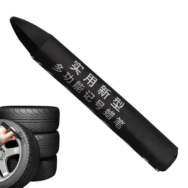 

Tire Marking Crayons Waterproof Oil Resistant Crayon Marker Fade Resistant Tire Crayons For Stones Tiles Portable Marking