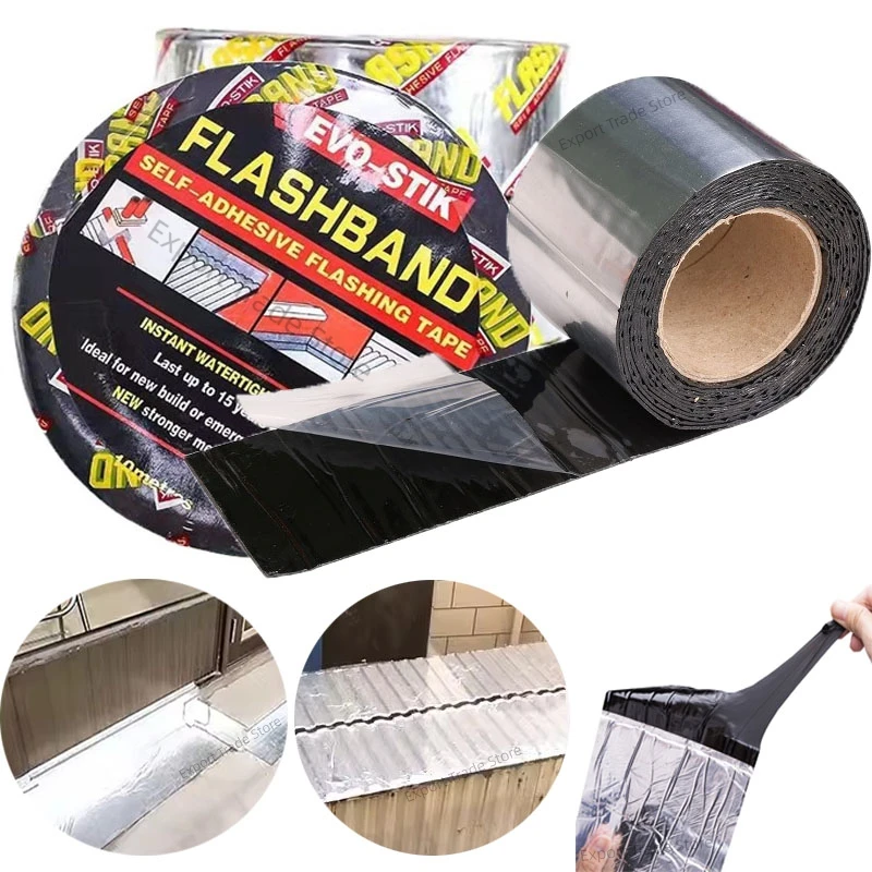 1RollWaterproofRepairAdhesiveTapeWallCrackRoofDuctLeakproofTapeSuperadhesive
