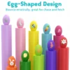 SCGK 10PCS Easter Limited Edition Cute Pet Dog Toys, Easter Egg Pet Dog Sound Toys, Interactive Toys for Small and Medium Dogs. 6