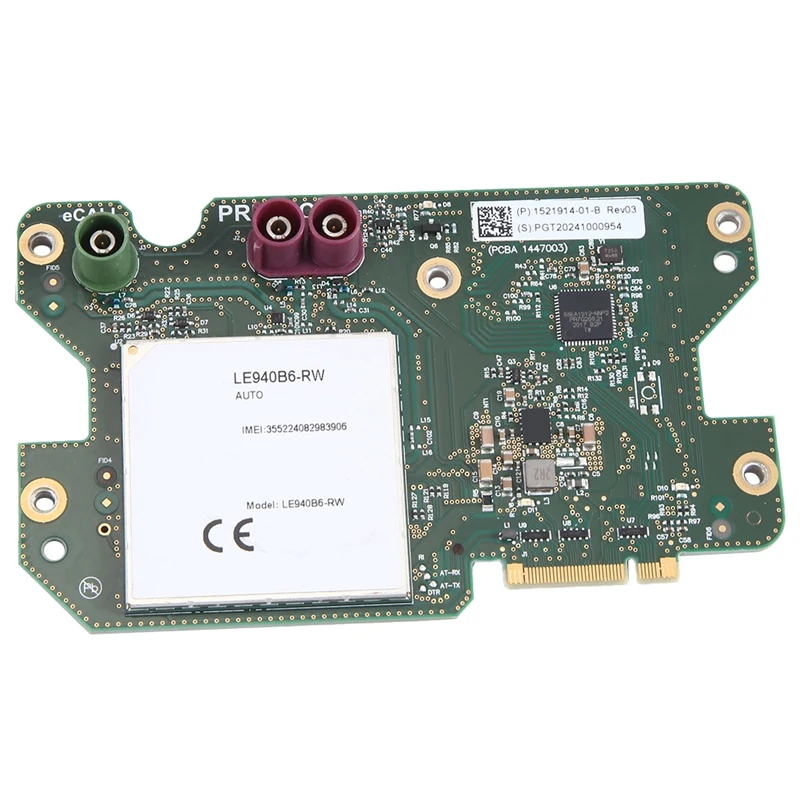 

Модемный адаптер EU 4G LTE для Tesla Model S, 3, X, Y, Titan LE940B6-RW, 1521914-S1-C, простая установка, простой в использовании