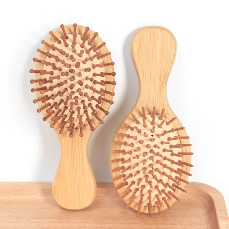 

Hair Brush Women Massage Bamboo Comb Anti Static High Quality Detangling Reduce Hair Loss Styling Tools Haircut Accessories