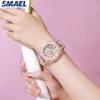 SMAEL 5Alarm Clock 2 Time Digital Watches 8088 Waterproof Men Watch Countdown Stopwatch Led Light Electronic Movement Wristwatch 5