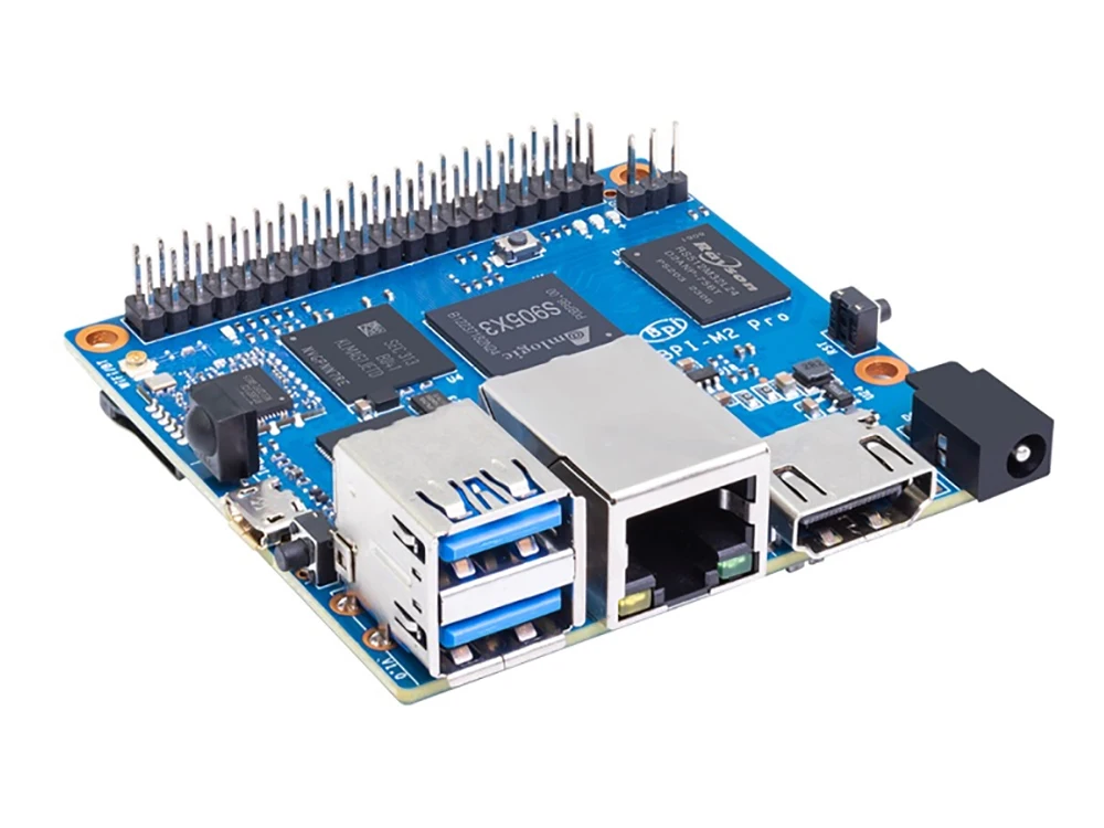 Banana Pi BPI M2 pro Quad-Core Cortex-A55 2.0 GHz 2GB RAM 16GB Storage Mali-G31