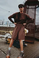 AS AW25 trendy oversize Sports wear + Quick-drying pleat skirt cover knee set woman clothes - Image 3
