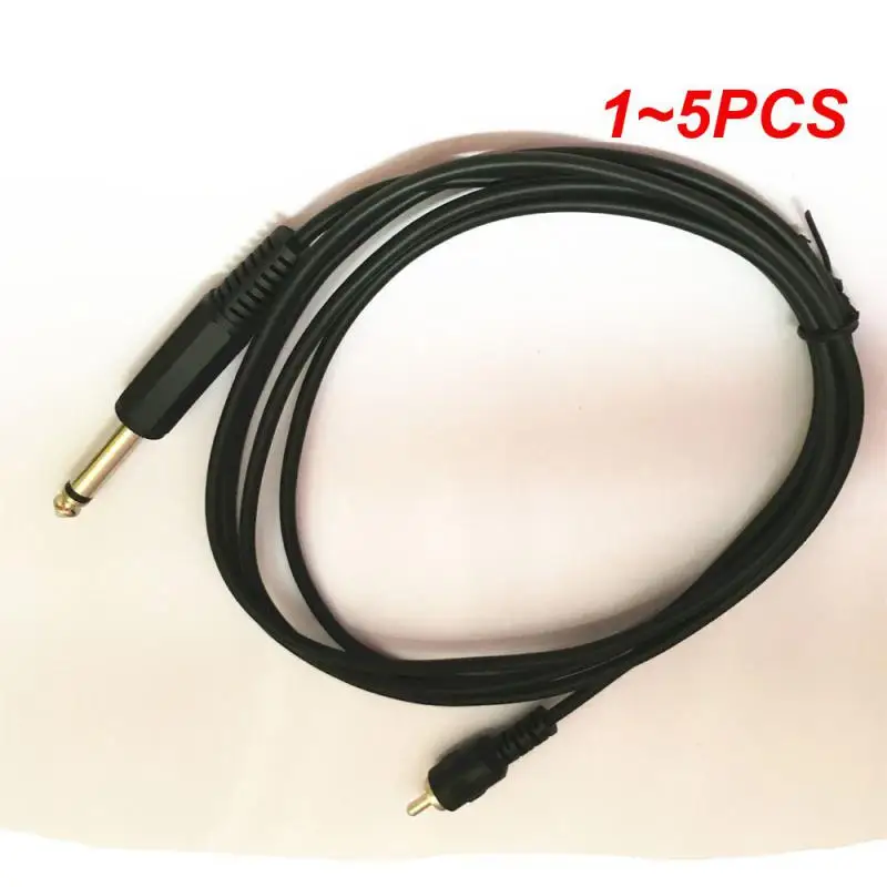 

1~5PCS Adapter Cable Flexible 90 Degree Right Angle Durable Multifunction Easy To Connect Mono Male To Female Cable Audio Cable