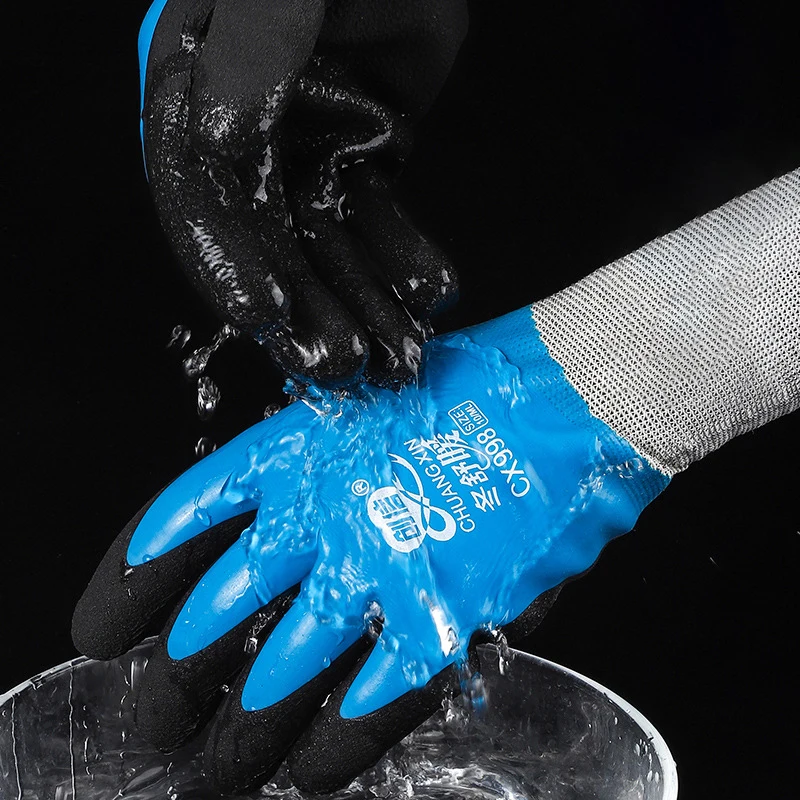 Work Gloves Protective Gloves Insulating Gloves Waterproof Gloves Unisex Windproof Outdoor Sport-30 Degrees Velvet Labor Protection Cold-proof Thermal Cold Storage Anti-freeze