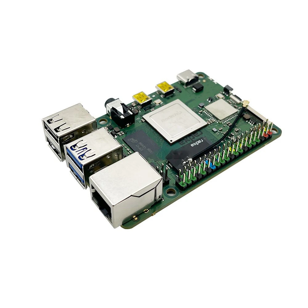 Smartfly ROCK Pi 4C ÷ ̱  ǻ, ȵ̵ 11,   20.04,  ý , 4GB SBC Ĩ RK3399 -T