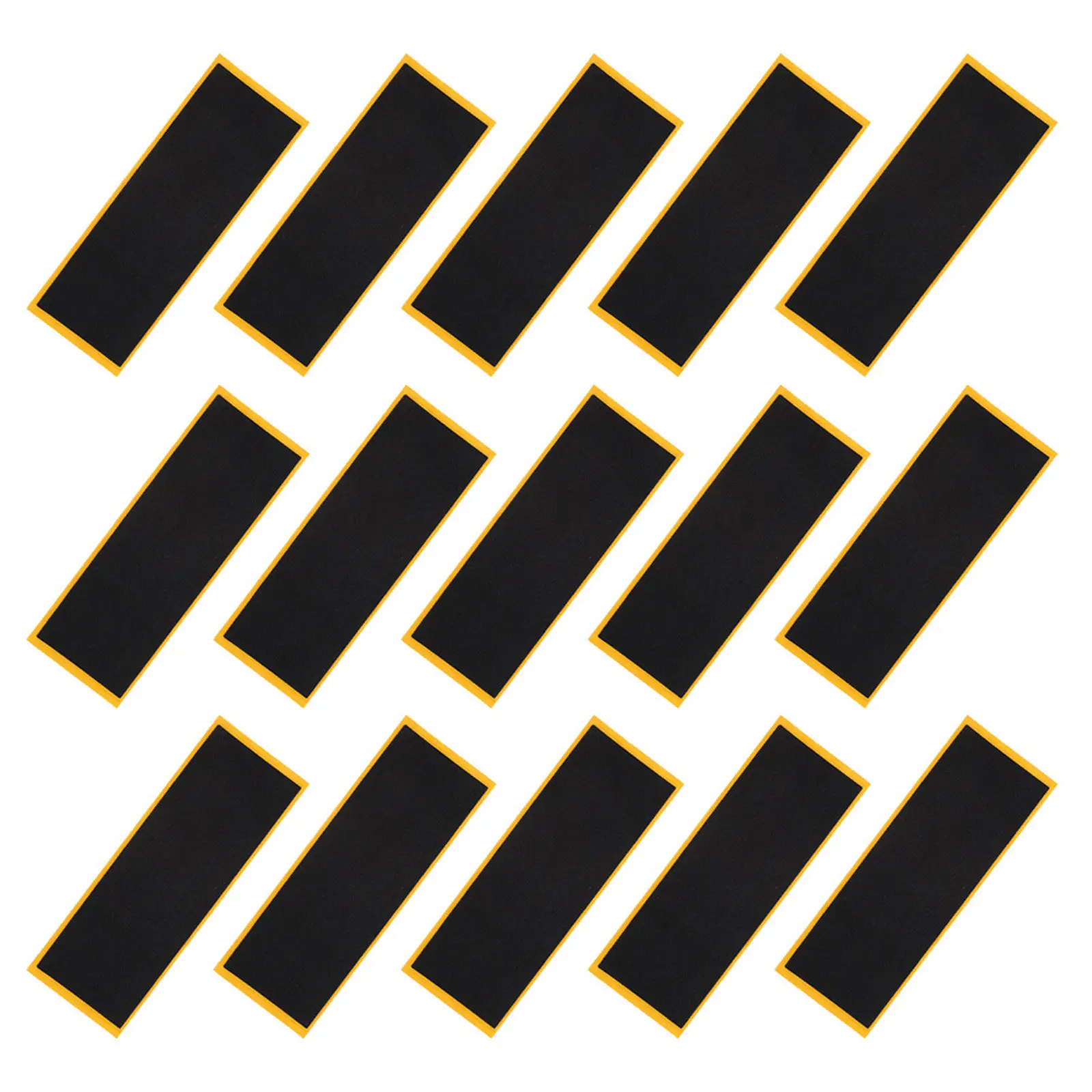 15Pcs 핑거보드용 블랙 폼 그립 테이프 강력한 접착력 단일 측면 미끄럼 방지 표면 정밀한 장인정신 일상 사용