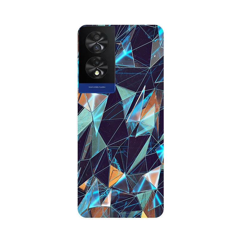 Cartoon Design Soft TPU Silicone Bumper Case, 6.78