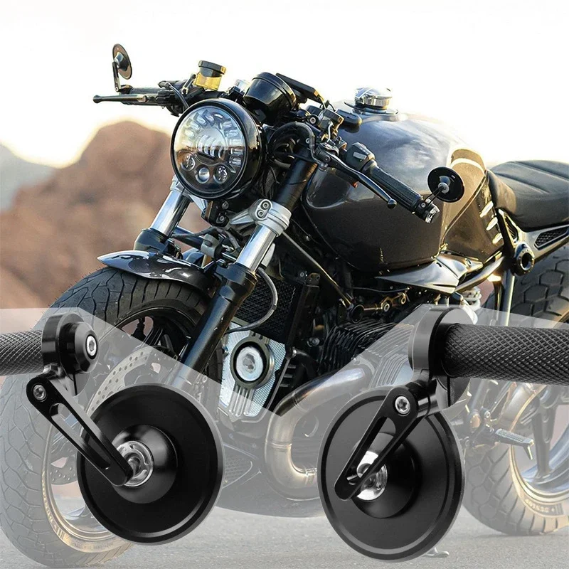 Cafe Racer Bobber Vintage Retrofitting Motorcycle Handlebar Side Mirror For BMW R NineT R Nine T /5 Rearview Mirror Accessories