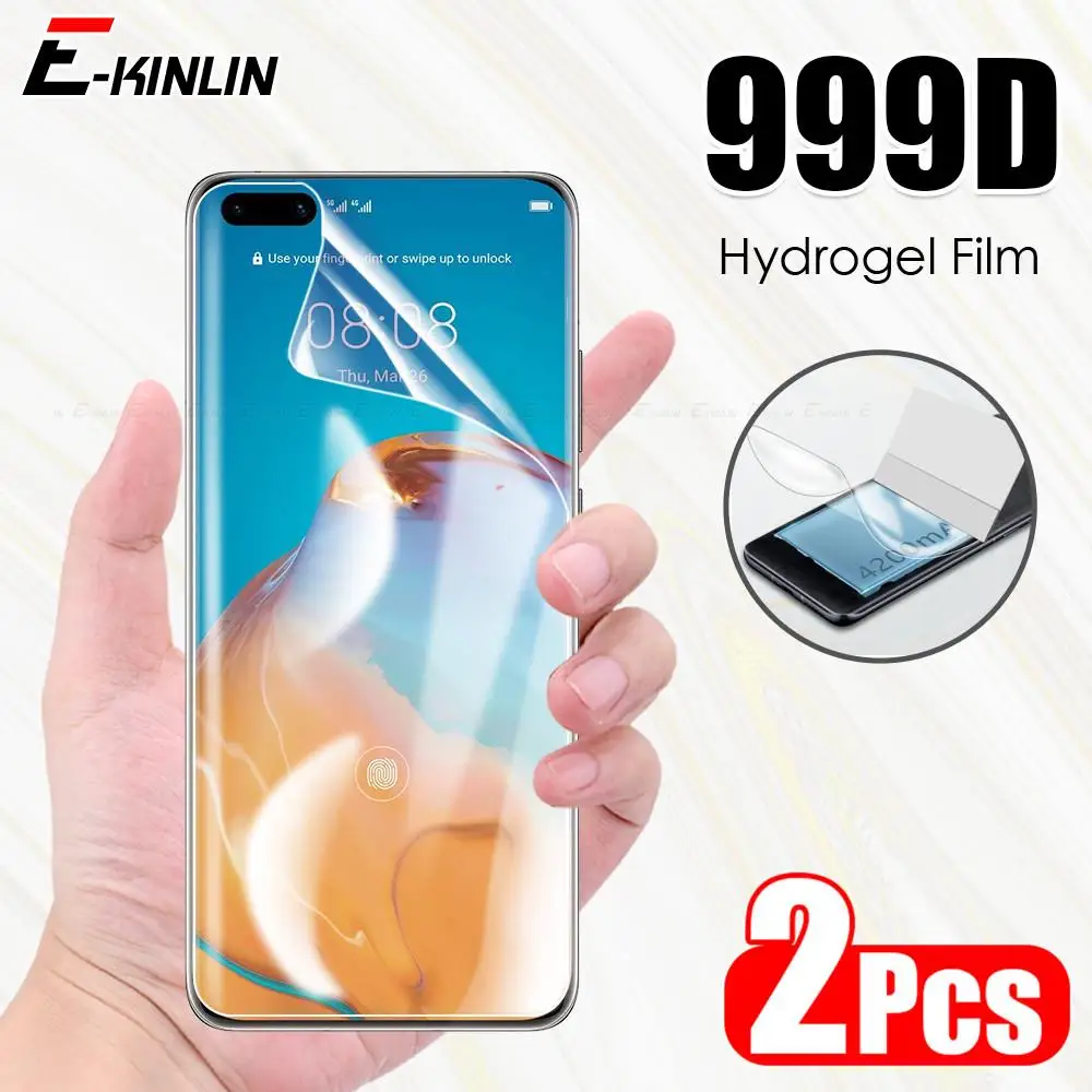 Pellicola Idrogel A Copertura Totale Per Huawei P60 Art P50 P40 P30 Mate 60 50 40 30 20 Pro Plus Lite E Xl Pellicola Salvaschermo Morbida Non In Vetro