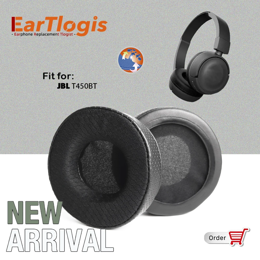 

Новое поступление, сменные амбушюры EarTlogis для JBL T450BT, эргономичные наушники, накладки на наушники